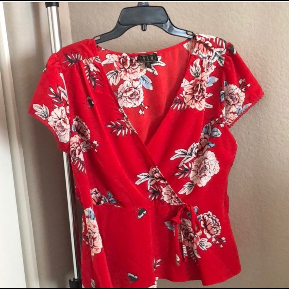 Faux Wrap Top OLM